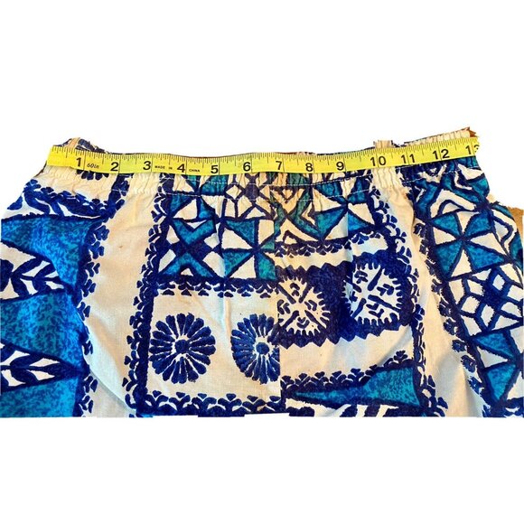 Vintage California Shores 1990s swim trunks shorts 26W x 16L rash guard STAINS - Picture 9 of 12